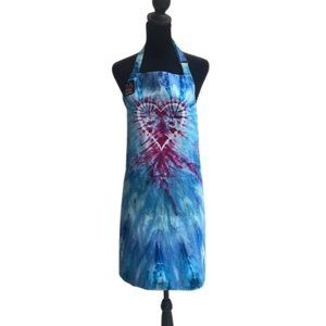 hand dyed apron by me- o/s